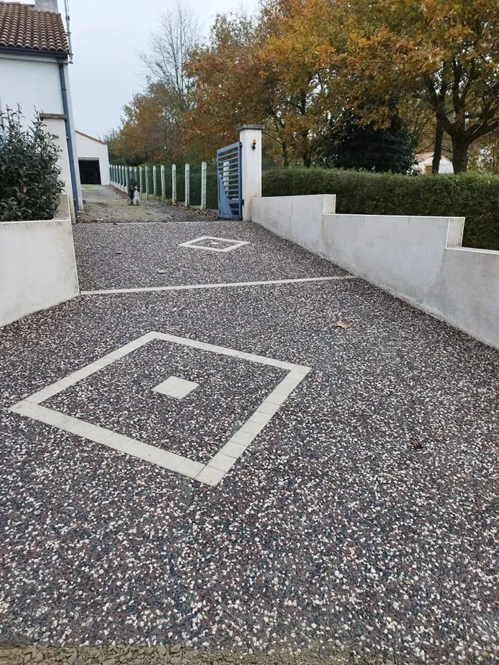 Béton décoratif à Bouin